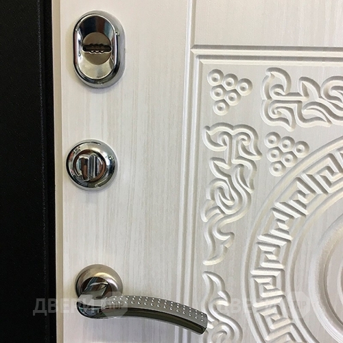 Входная металлическая Дверь Ратибор Спарта Белый Жемчуг в Электроуглях