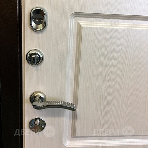 Входная металлическая Дверь Ратибор Трио Лиственница Беж в Электроуглях