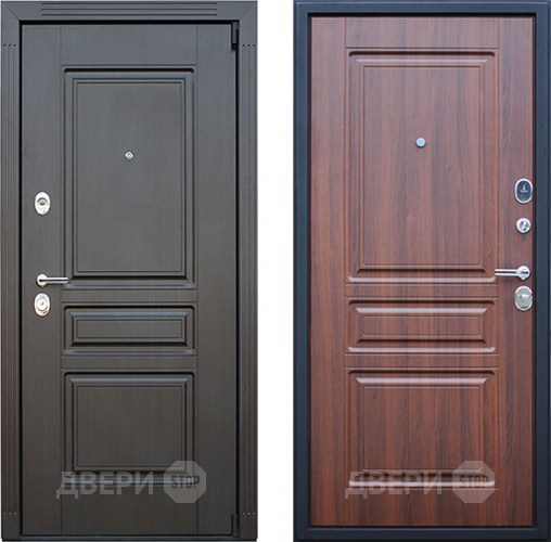 Входная металлическая Дверь АСД Гермес Орех бренди в Электроуглях