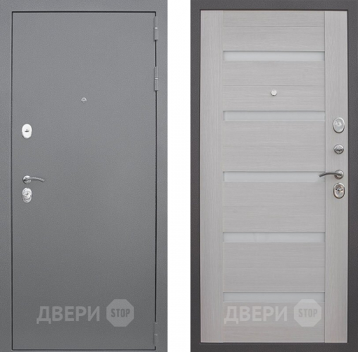 Входная металлическая Дверь Снедо Люкс Белая Лиственница 3К в Электроуглях