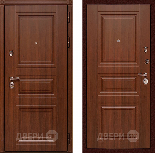 Входная металлическая Дверь Сударь МД-25 Орех бренди в Электроуглях