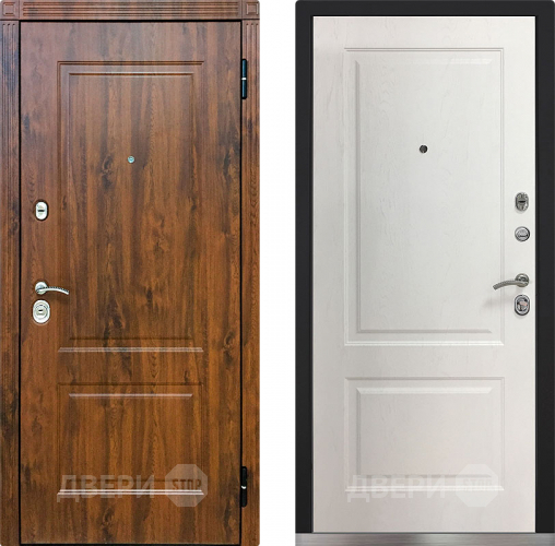 Входная металлическая Дверь Снедо V02 2К Альберо Браш Браун в Электроуглях