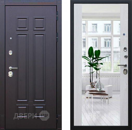 Входная металлическая Дверь АСД Виват с зеркалом  в Электроуглях