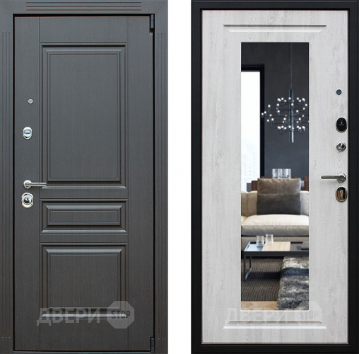 Входная металлическая Дверь АСД Гермес с зеркалом в Электроуглях