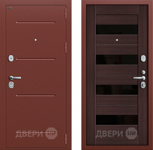 Входная металлическая Дверь Groff Т2-223 Wenge Veralinga в Электроуглях