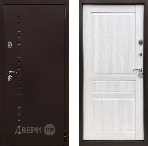 Входная металлическая Дверь Престиж Термо Классик Дуб филадельфия крем в Электроуглях