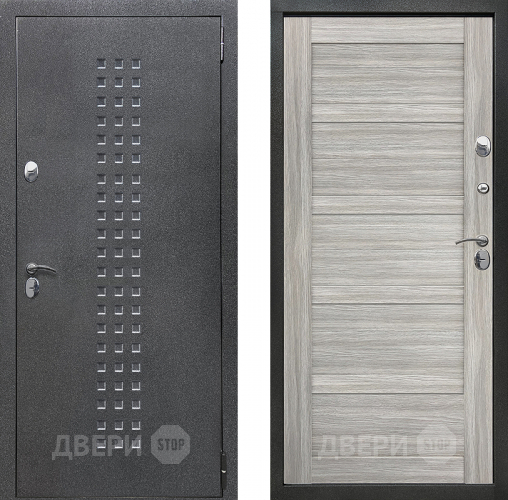 Входная металлическая Дверь Престиж Термо Дуб дымчатый в Электроуглях