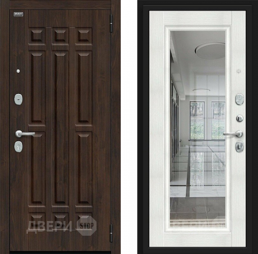 Входная металлическая Дверь Bravo Форм Kale Almon/Bianco Veralinga в Электроуглях