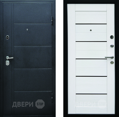 Входная металлическая Дверь Форпост Эверест Царга Беленый дуб в Электроуглях