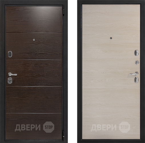 Входная металлическая Дверь Дверной Континент Белград Дуб Мадейра в Электроуглях