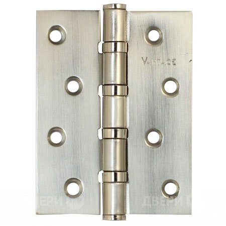 Петля универсальная 4ВВ (100*75*25) Матовый никель в Электроуглях