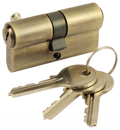 Цилиндровый механизм V60 Бронза в Электроуглях