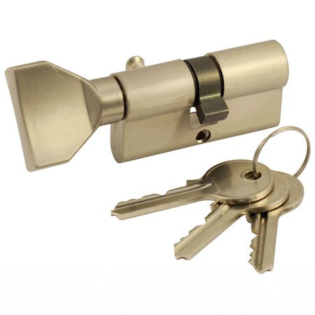 Цилиндровый механизм VС60 Матовый никель в Электроуглях