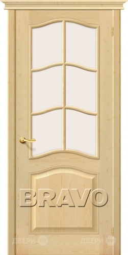 Межкомнатная дверь со стеклом М7 (Без отделки) в Электроуглях