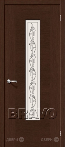 Межкомнатная дверь со стеклом Рондо (Венге) в Электроуглях