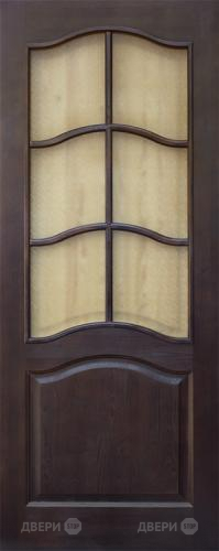 Межкомнатная дверь 7-ПО темный лак в Электроуглях
