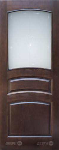 Межкомнатная дверь 16-ПО темный лак в Электроуглях