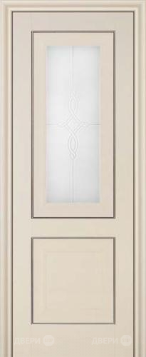 Межкомнатная дверь ProfilDoors 28X эш вайт (узор матовый) в Электроуглях