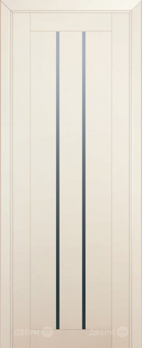 Межкомнатная дверь ProfilDoors 49U магнолия-сатинат (графит) в Электроуглях