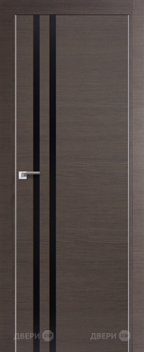 Межкомнатная дверь ProfilDoors 19Z грей (черный глянец) в Электроуглях