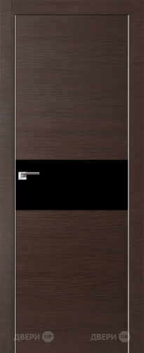 Межкомнатная дверь ProfilDoors 4Z венге кроскут (черный лак) в Электроуглях