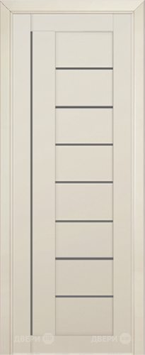 Межкомнатная дверь ProfilDoors 17U магнолия сатинат (графит) в Электроуглях