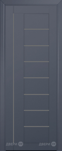 Межкомнатная дверь ProfilDoors 17U антрацит (графит) в Электроуглях