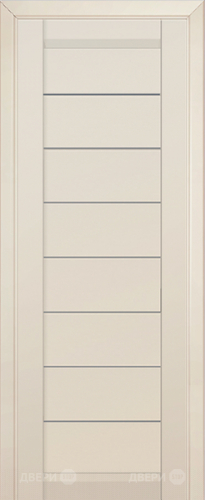 Межкомнатная дверь ProfilDoors 71U магнолия сатинат (графит) в Электроуглях