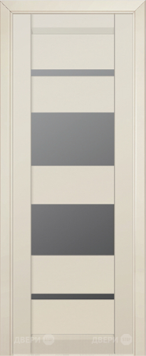 Межкомнатная дверь ProfilDoors 72U магнолия сатинат (графит) в Электроуглях