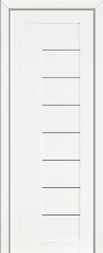 Межкомнатная дверь ProfilDoors 17L белый люкс (графит) в Электроуглях