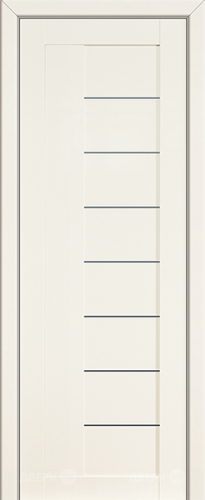 Межкомнатная дверь ProfilDoors 17L магнолия люкс (графит) в Электроуглях