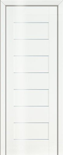 Межкомнатная дверь ProfilDoors 45L белый люкс (графит) в Электроуглях