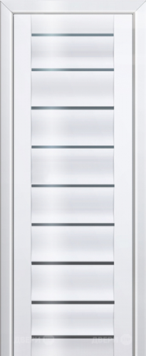 Межкомнатная дверь ProfilDoors 76L белый люкс (графит) в Электроуглях