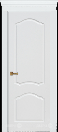 Межкомнатная дверь Танго ПГ белая эмаль в Электроуглях