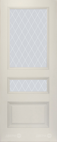 Межкомнатная дверь ProfilDoors 68U магнолия сатинат (ромб) в Электроуглях