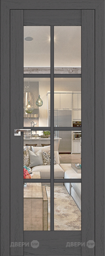 Межкомнатная дверь ProfilDoors 101X пекан темный (матовое) в Электроуглях