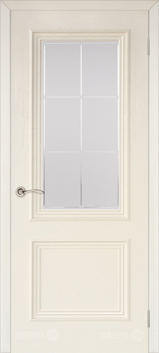 Межкомнатная дверь Валенсия-4 ПО слоновая кость в Электроуглях