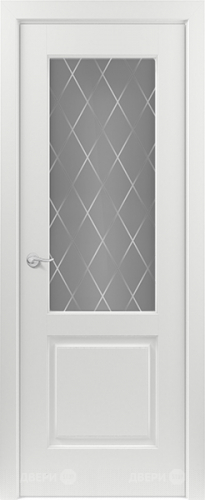 Межкомнатная дверь Венеция ПО RAL 9003 (ромб) в Электроуглях