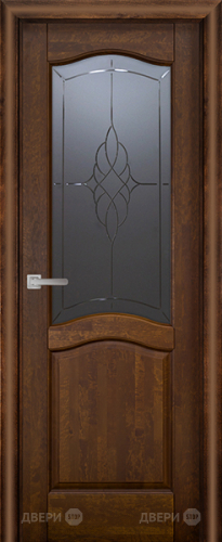 Межкомнатная дверь Лео ПО античный орех в Электроуглях