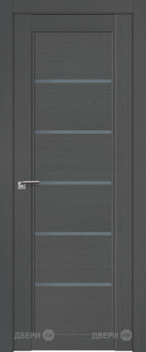 Межкомнатная дверь ProfilDoors 2-76 XN Грувд (графит) в Электроуглях