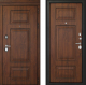 Входная металлическая Дверь (Дверной Континент) Порта Темный орех в Электроуглях