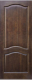 Межкомнатная дверь 7-ПГ темный лак в Электроуглях