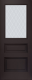 Межкомнатная дверь ProfilDoors 67U темно-коричневый (ромб) в Электроуглях