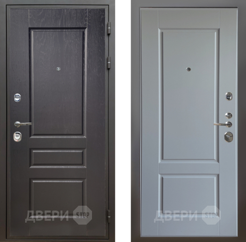 Входная металлическая Дверь Шелтер (SHELTER) Комфорт Дуб английский 6 Силк Маус в Электроуглях