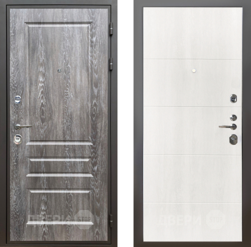 Дверь Шелтер (SHELTER) Комфорт Дуб шале серебро 7 Дуб филадельфия крем в Электроуглях