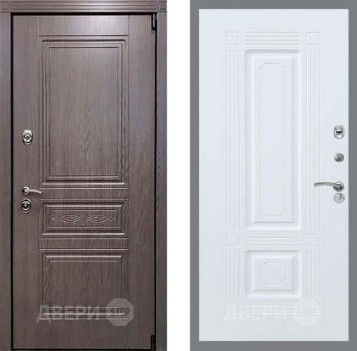 Входная металлическая Дверь Рекс (REX) Пренмиум-S FL-2 Силк Сноу в Электроуглях