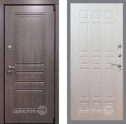 Входная металлическая Дверь Рекс (REX) Пренмиум-S FL-33 Беленый дуб в Электроуглях