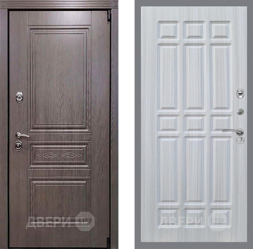 Входная металлическая Дверь Рекс (REX) Пренмиум-S FL-33 Сандал белый в Электроуглях