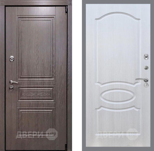 Входная металлическая Дверь Рекс (REX) Пренмиум-S FL-128 Лиственница беж в Электроуглях