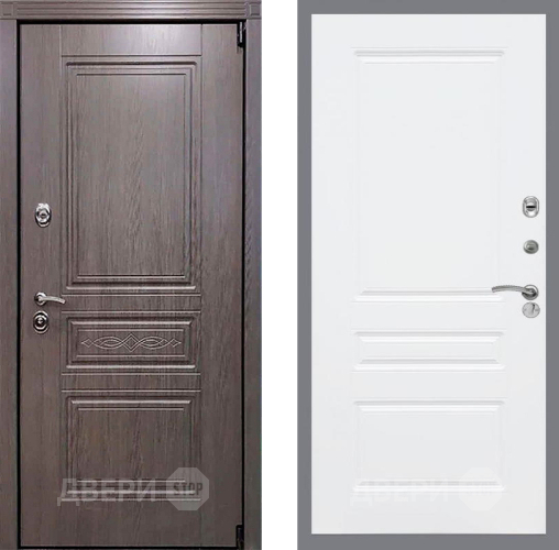 Входная металлическая Дверь Рекс (REX) Пренмиум-S FL-243 Силк Сноу в Электроуглях